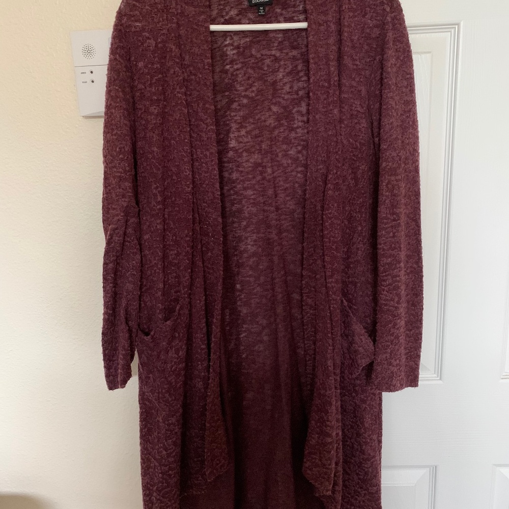 Bobeau long cardigan